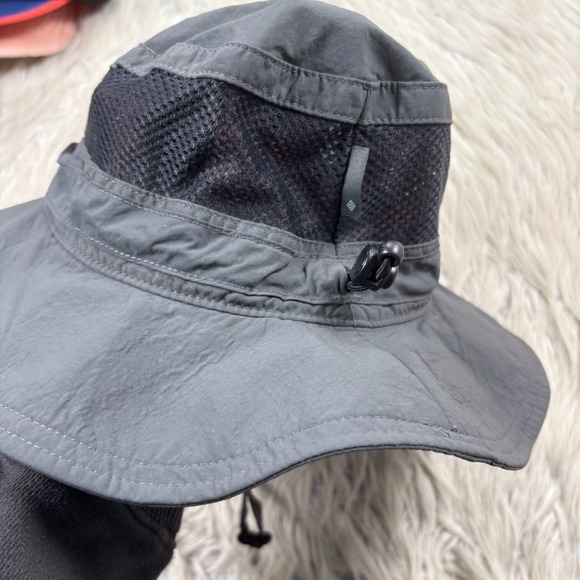 Columbia Unisex Adult OS Gray Vented Buckle Hat Sun Protection Fishing Walking - Picture 4 of 7